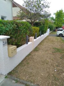 muret jardin