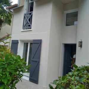 peinture maison porte menuiseries